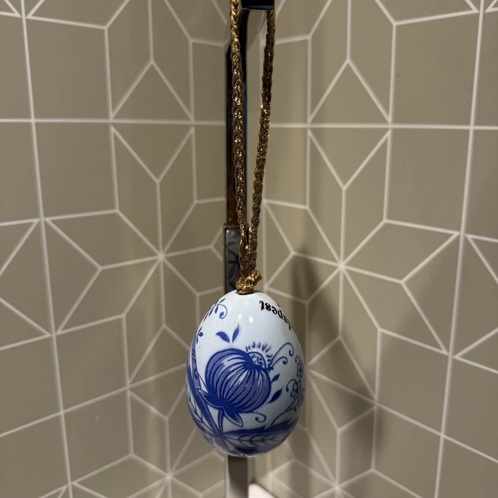 Christmas Ornament - Porcelain‎ - Budapest